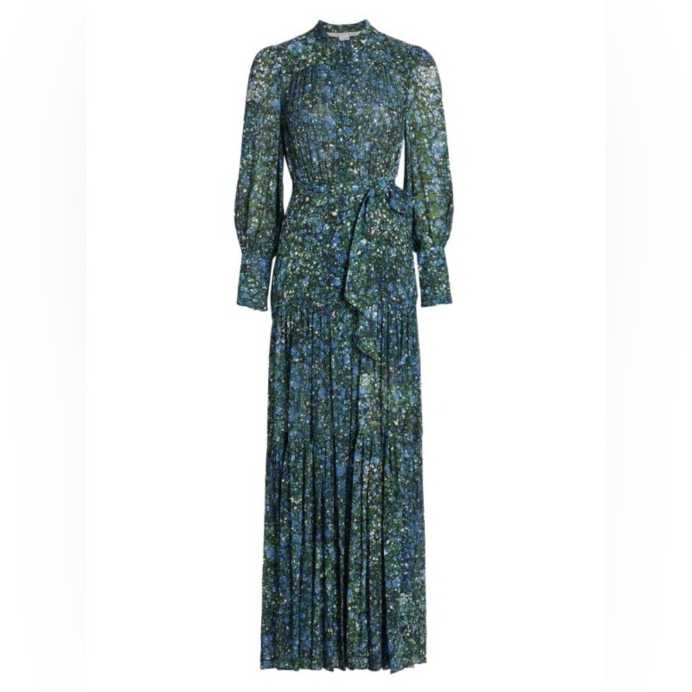 Veronica Beard Maidens Floral Maxi-Dress